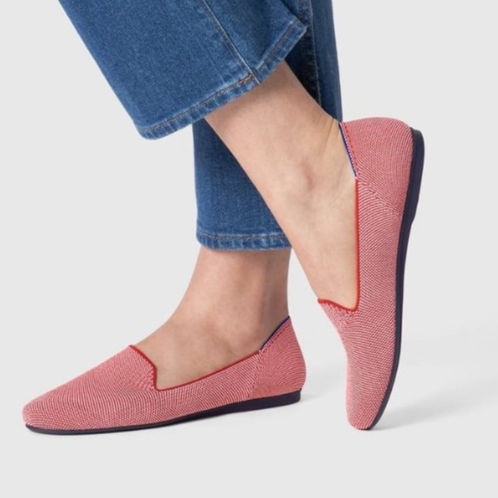 Rothy's The Loafer in Lollipop Red